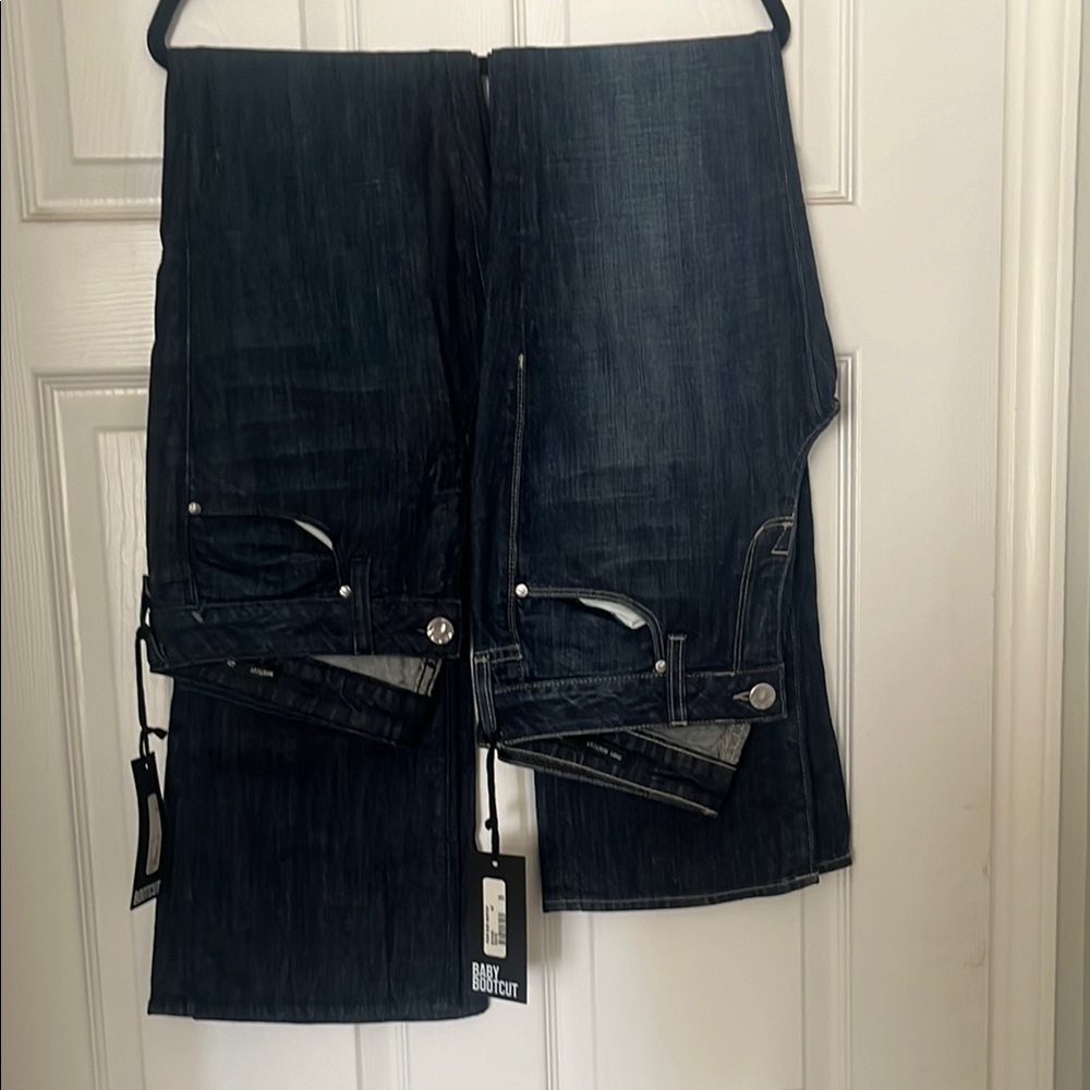 Dark Blue Bootcut Jeans